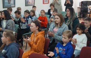 Людмила Кошиль в Центральной детской 