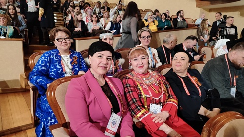 С.Губайдуллина в составе делегации