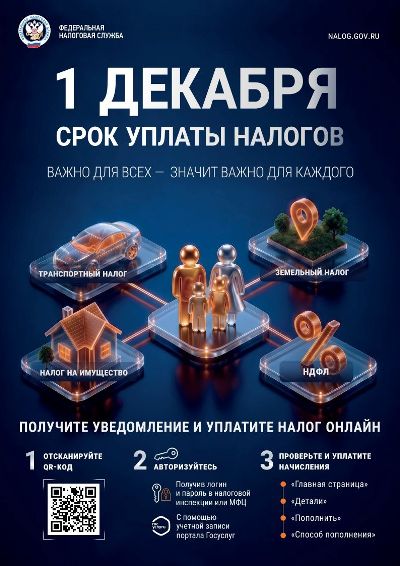 Срок уплаты налогов